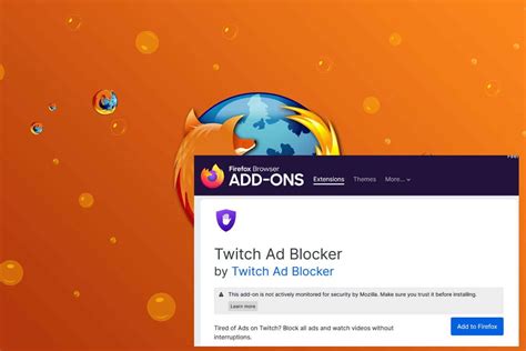 twitch adblocker firefox|How to Block Twitch Ads in Firefox